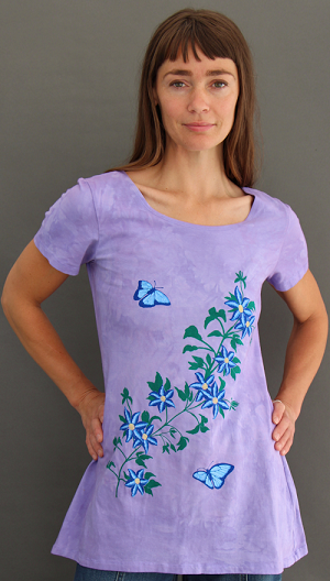 Clematis Short Sleeve Tunic