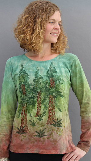 Redwood Grove Long Sleeve Roundneck